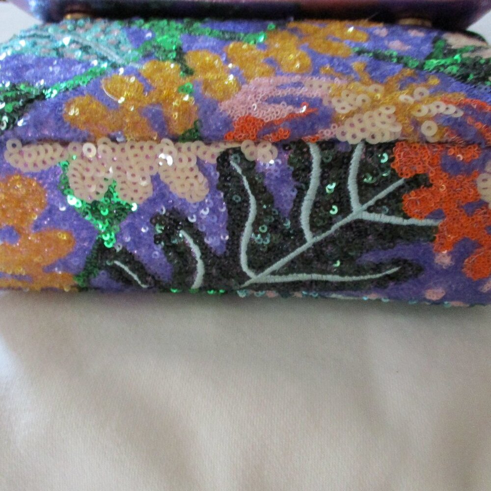 NWT Kurt Geiger Medium Brixton Sequin Crossbody Bag - Picture 5 of 13